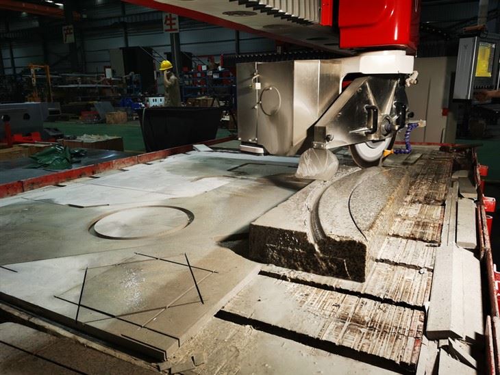 5 Axis Cnc Stone Milling Machine