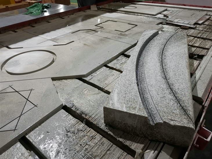 5 Axis Cnc Stone Milling Machine
